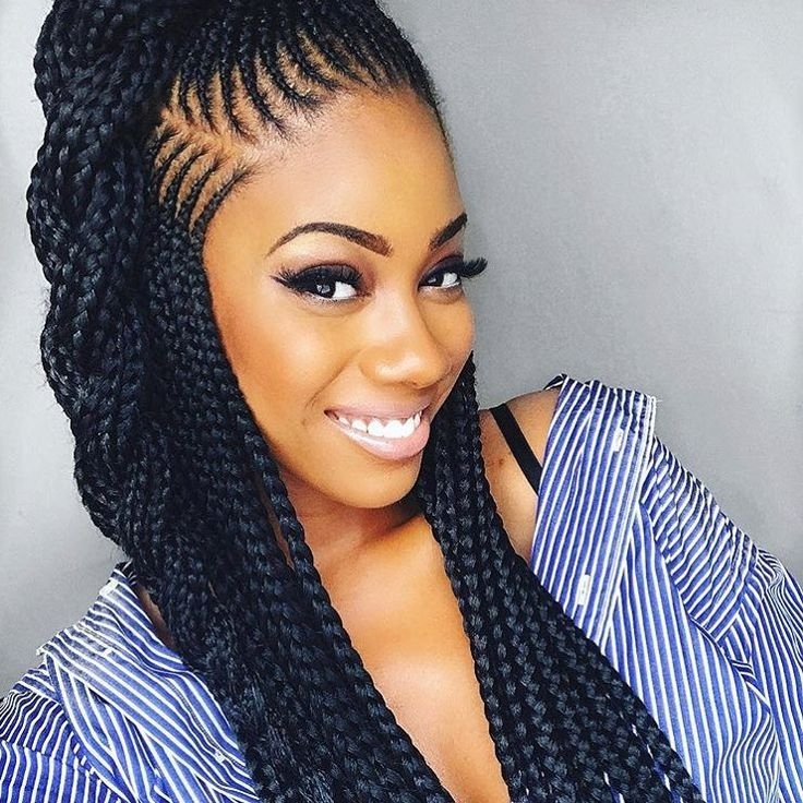 One way around that is BRAIDS!Also fairly low-maintenance, braids are usually hair extensions that are incorporated into a wearer's natural hair. They keep hair detangled and low-hassle for two, sometimes up to three months. They can also be a "protective style."