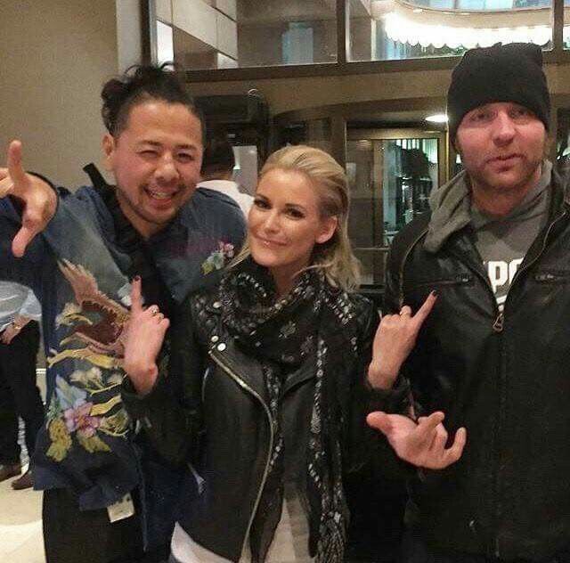 Dad <a href="/ATwistOfPsycho/">Breezus.</a> hanging with me and my wife <a href="/RayOfSunshineRY/">RY.</a>. 😊