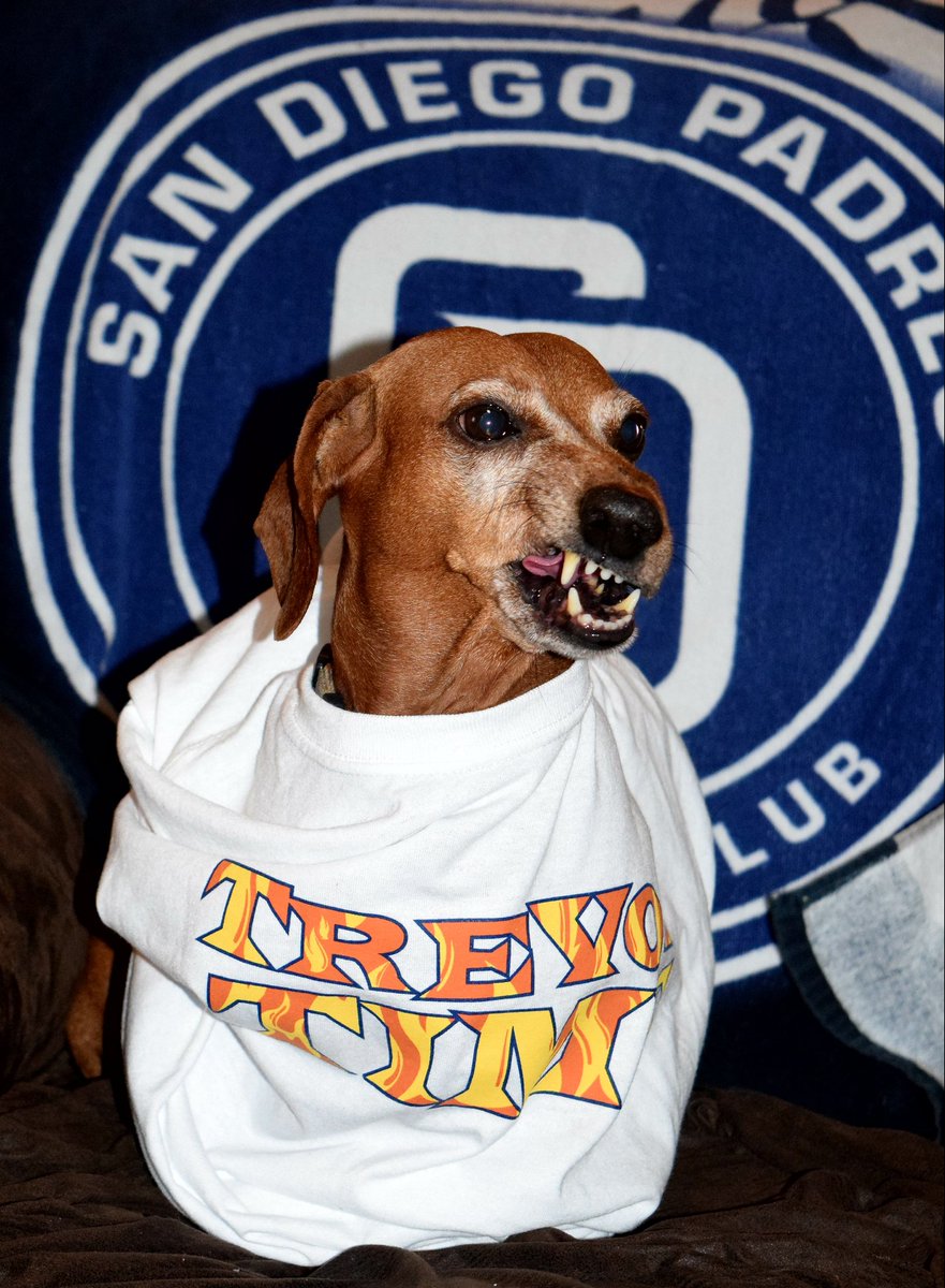 ChatterLadder's tweet image. #SDinHD #PadresPets #TrevorHoffman