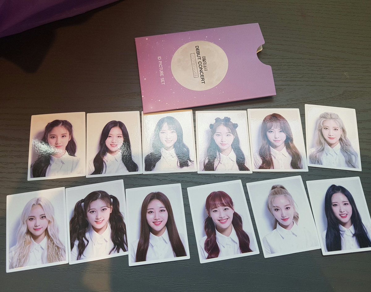 LOONABirth 🆔 ID Picture Set & OT12 Slogan #LOONA