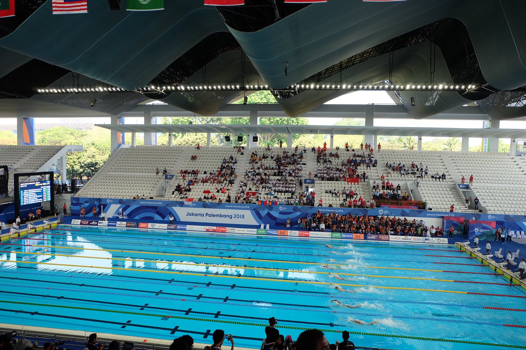 Rappler Sports on Twitter: "LOOK: The GBK aquatics stadium where the
