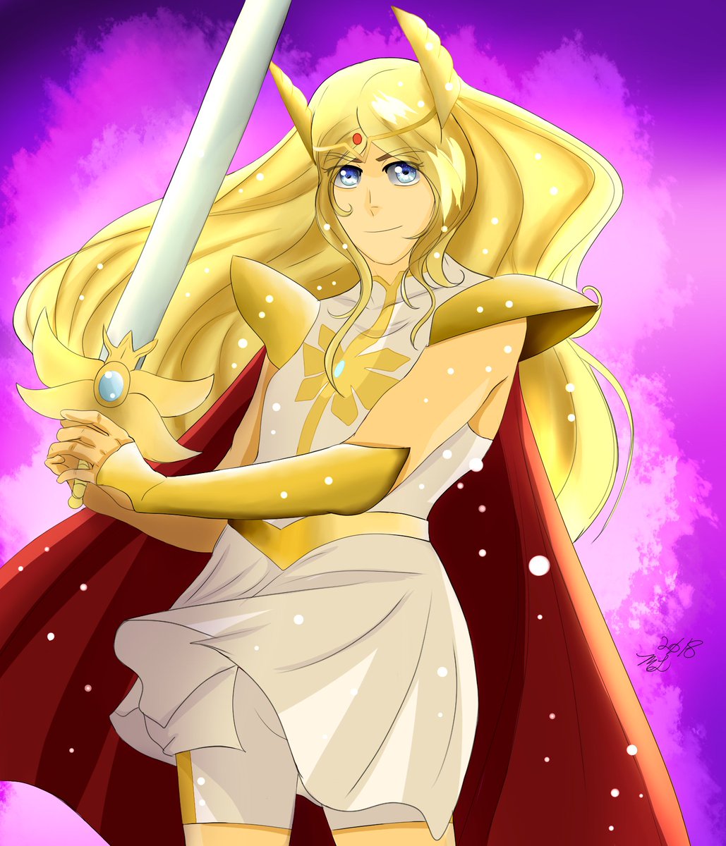 MegsDreamDesign's tweet photo. Alrighty, Folks- The wait is over! Here's my art style for celebrating the new #SheRa series on Netflix in this Fall <3 I'm really looking forward to seeing it ^-^ @Gingerhazing @MaryEMcGlynn @DreamWorksSheRa @SenshiStock @aimeecarrero @GeekandSundry @katillustration #Illustrator https://t.co/DZFa6GgXGw