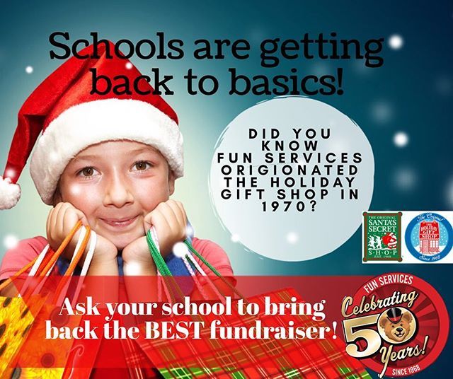 FunServicesAZ's tweet photo. Did you know your elementary school can raise money for the school, while allowing the children an opportunity to buy holiday gifts for their families?  This might be the only opportunity some children have to shop for their moms, dads or guardians.  Bri… https://t.co/q6nlY9hgs7 https://t.co/D63BIgXzhj