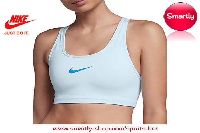 SmartlyShop's tweet image. Fantastic Product!
NIKE Women's Swoosh Sports Bra
88% Polyester/12% Spandex
Made in USA or Imported
Excellent for medium-impact sports like running and gym workouts
Compression fit for snug support
Soft elastic chest band for comfort