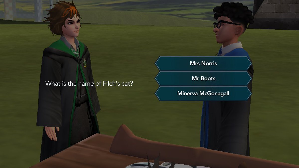 L42onHiH's tweet photo. It's Minerva McGonagall, isn't it?

#HogwartsMystery #HogwartsMysteryTH https://t.co/XbSi4HnyiC