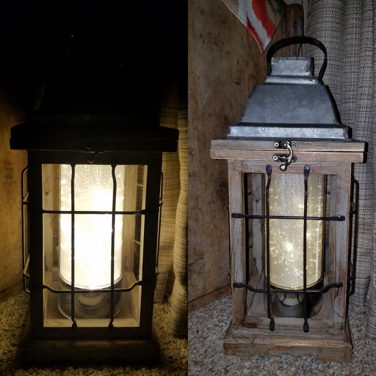 homewithbrandie's tweet photo. Our Sparkle Glass Cylinder looks great in any setting. I had one in my Rustic Lantern during a movie. Love the glow! #signaturehomestyles #homedecor #sparkleglasscylinder #letthelightshine #rusticlantern #LEDlight #sparkle #shine #lantern #movienight #familynight #shineyourlight https://t.co/gWPj6EOrY8
