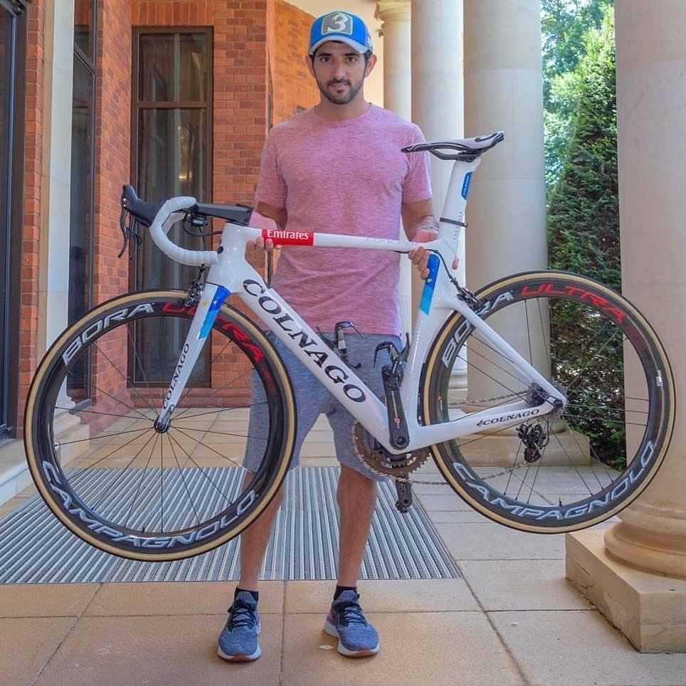 ClintonOlsen's tweet photo. Awesome performance from the @uae_team_emirates team in the #tourdefrance2018 . Thank you @faz3 @tbzayed @emirates for all the support. 
Photo credit @ali_essa1 
#uaeteamemirates #tourdefrance #emirates #fazza #f3 #sport #bicycling #bike #cyclists #dubaicycling #cyclingindubai https://t.co/wgAgeRTI5N