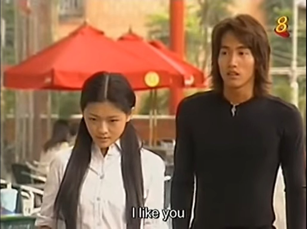 Shancai FINALLY confessing her feelings to Dao Ming Si  #JerryYan and  #BarbieHsu in  #MeteorGarden (2001) and  #DylanWang and  #ShenYue in  #MeteorGarden2018