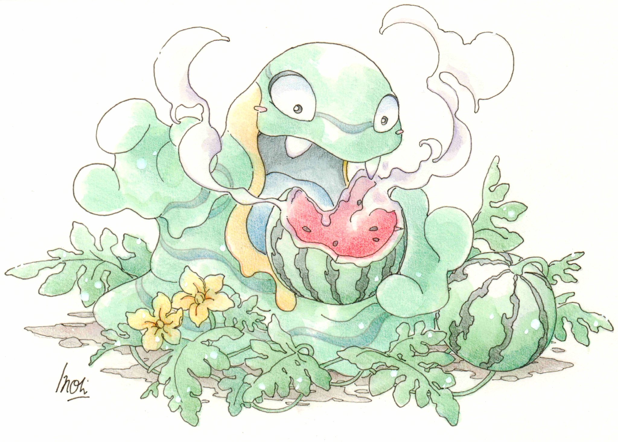 توییتر Inori در توییتر 今日のポケモン図鑑 ｎｏ ７１７ アローラベトベターの どくどくのキバ スイカの花言葉 かさばるもの T Co Cza99did4d