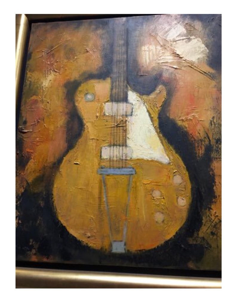 btartstudio's tweet photo. Please follow the supremely talented Dire Straits bass player and abstract artist @John_Illsley who’s work is currently on display at @BirminghamMal https://t.co/0xiNAG32P8