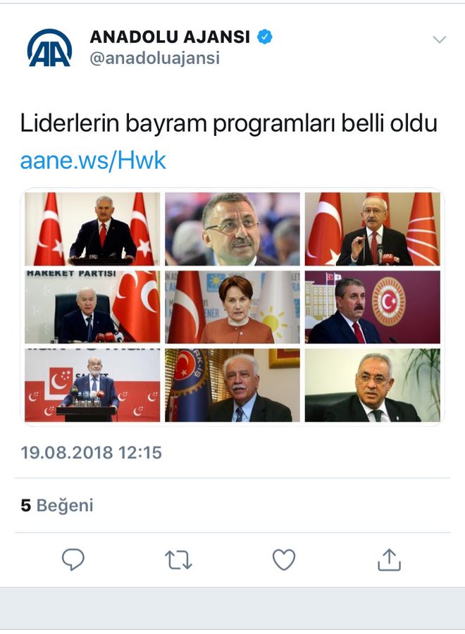 Resmi Twitter'da görüntüle