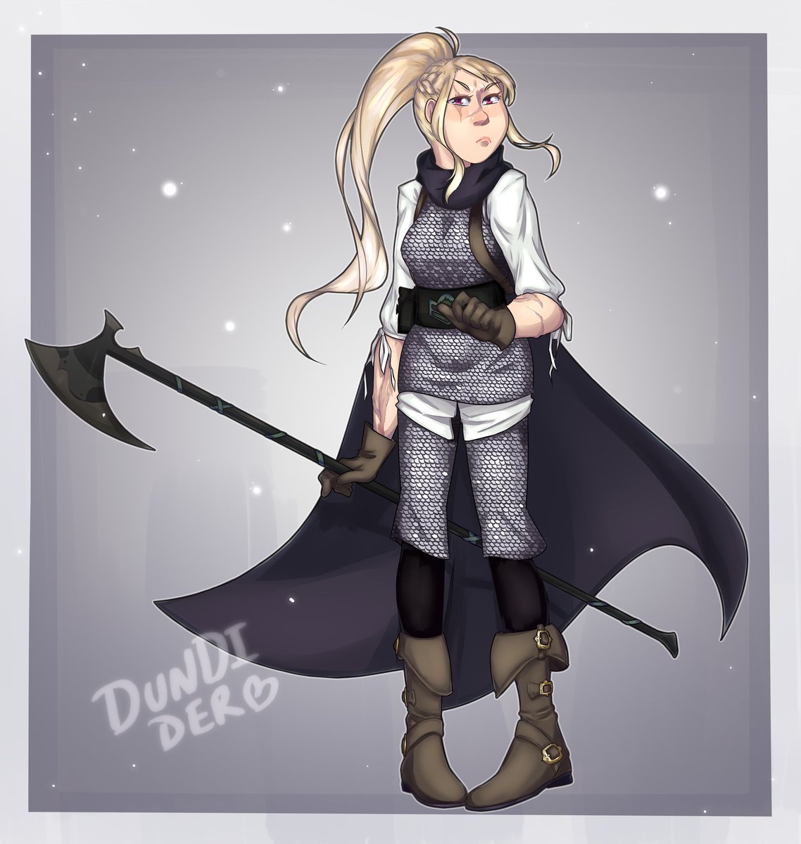 I drew my #dungeonsanddragons character Depsy for #cutiesaturday