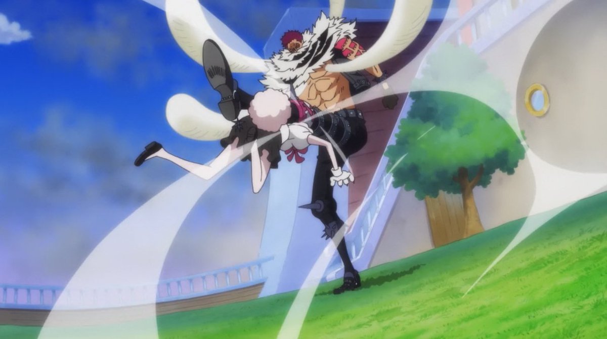 MarcoHayabusa's tweet photo. Carrot vs Katakuri :,c 
#OnePiece850 https://t.co/SjuBE5nMTj