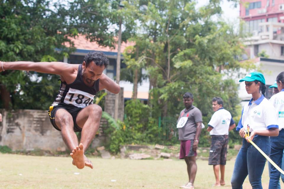 Dilmah's tweet photo. #DifferentIsNotDisabled Moments from #AIDEX2018. The Sports Festival for Jaipur Limb users, organised by The #ColomboFriendInNeedSociety & #Dilmah. Around 350 participants, their families & well-wishers gathered at the Stanley Jansz Ground in Colombo to be a part of this day. https://t.co/1SezgGAqey