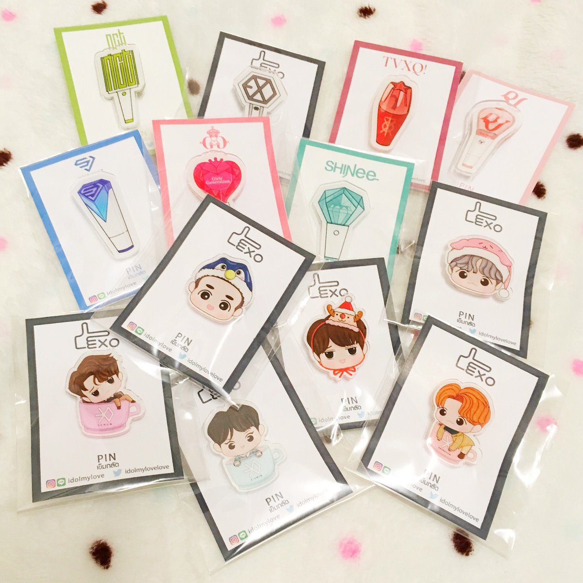 idolmylovelove's tweet photo. #SMTownFair   ร้านเราวันนี้ที่ตลาดนัด SM TOWN จ้า มาชอปมาดูโคฟกันนะ https://t.co/g601rjMEhY