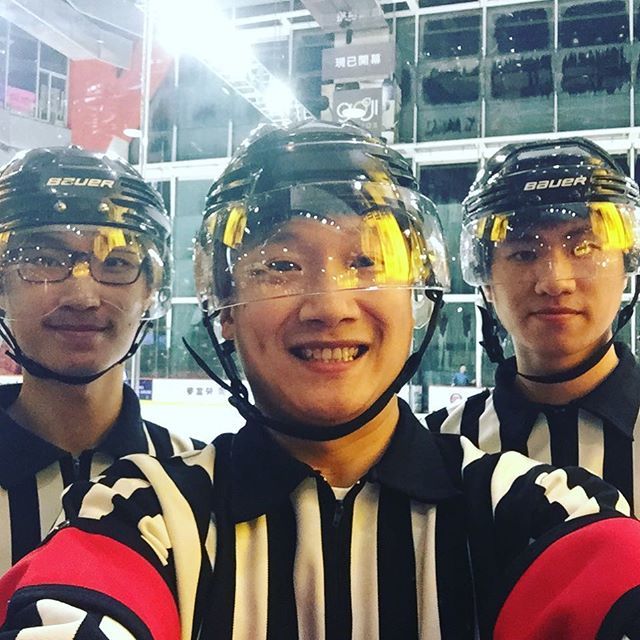 coachmichaellam's tweet photo. A great evening officiating with these two young men Szeto and Eric. The Women’s League in Hong Kong has officially begun! #referee #reflife #3mansystem #fitness #skate #bauer #bauerhockey #ccm #ccmhockey #megaice #megabox #hardwork #sweat #keepfit #wih… https://t.co/irbyJHjqTF https://t.co/rj9H7ISpmd