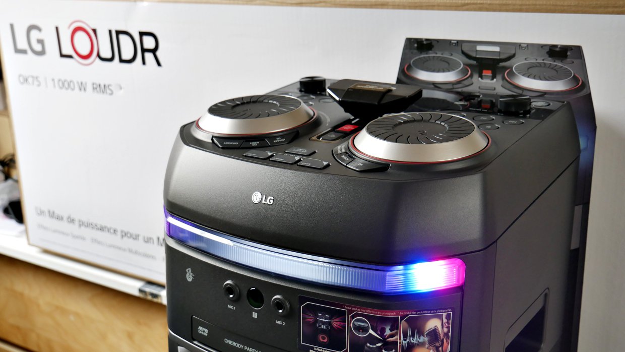 lg ok75 xboom review