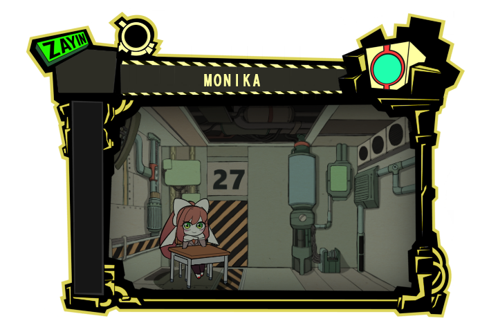 青たまり Ar Twitter 最近の脳内 一部トレス 背景素材お借りしました Ddlc Lobotomy Corporation