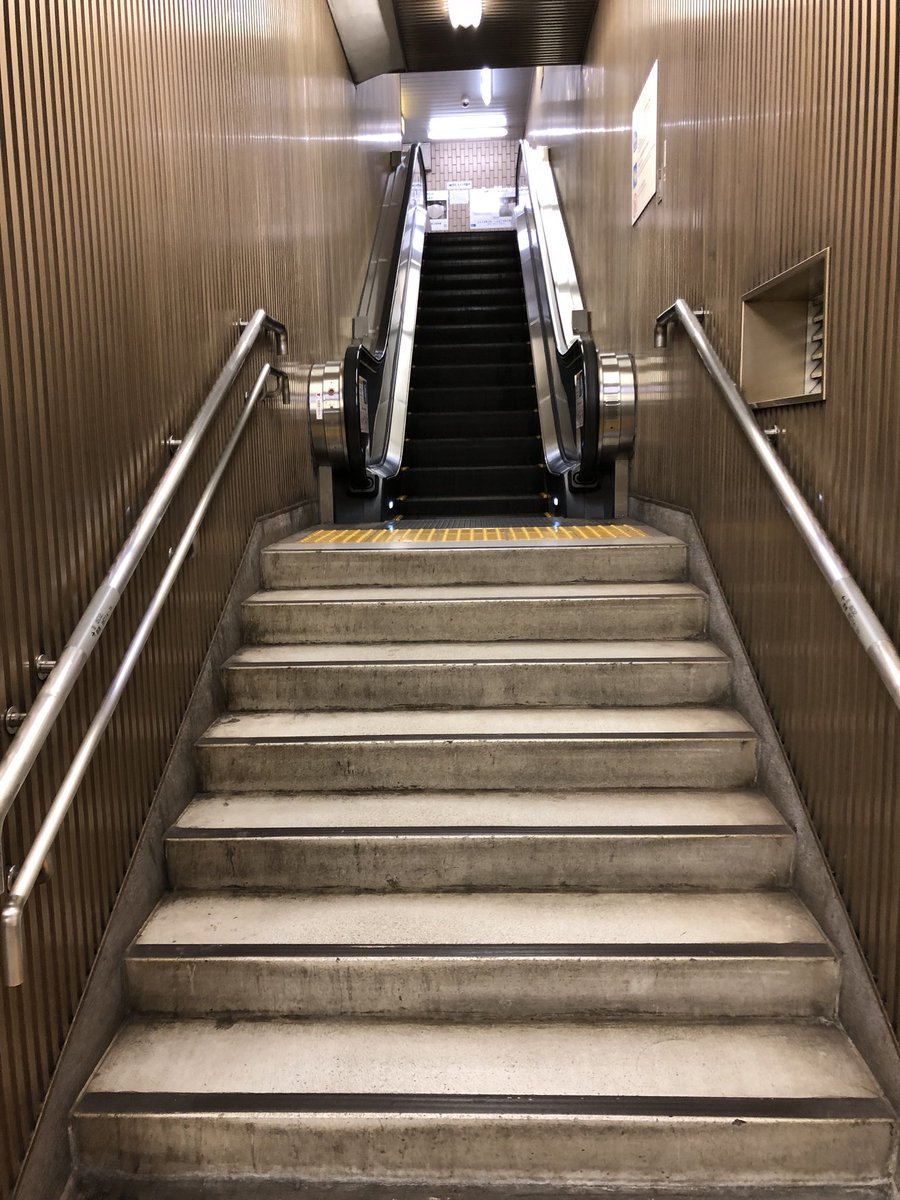 銀髪推進派 در توییتر イミフなエスカレーターは数多あれど 江戸川橋駅のこれほどマジで役に立ってないエスカレーターも珍しいよな 単に数合わせ 各駅の設置数の目標でもあったん だろうかなと思うけど それにしてももう少しなんとかならなかったのか感が