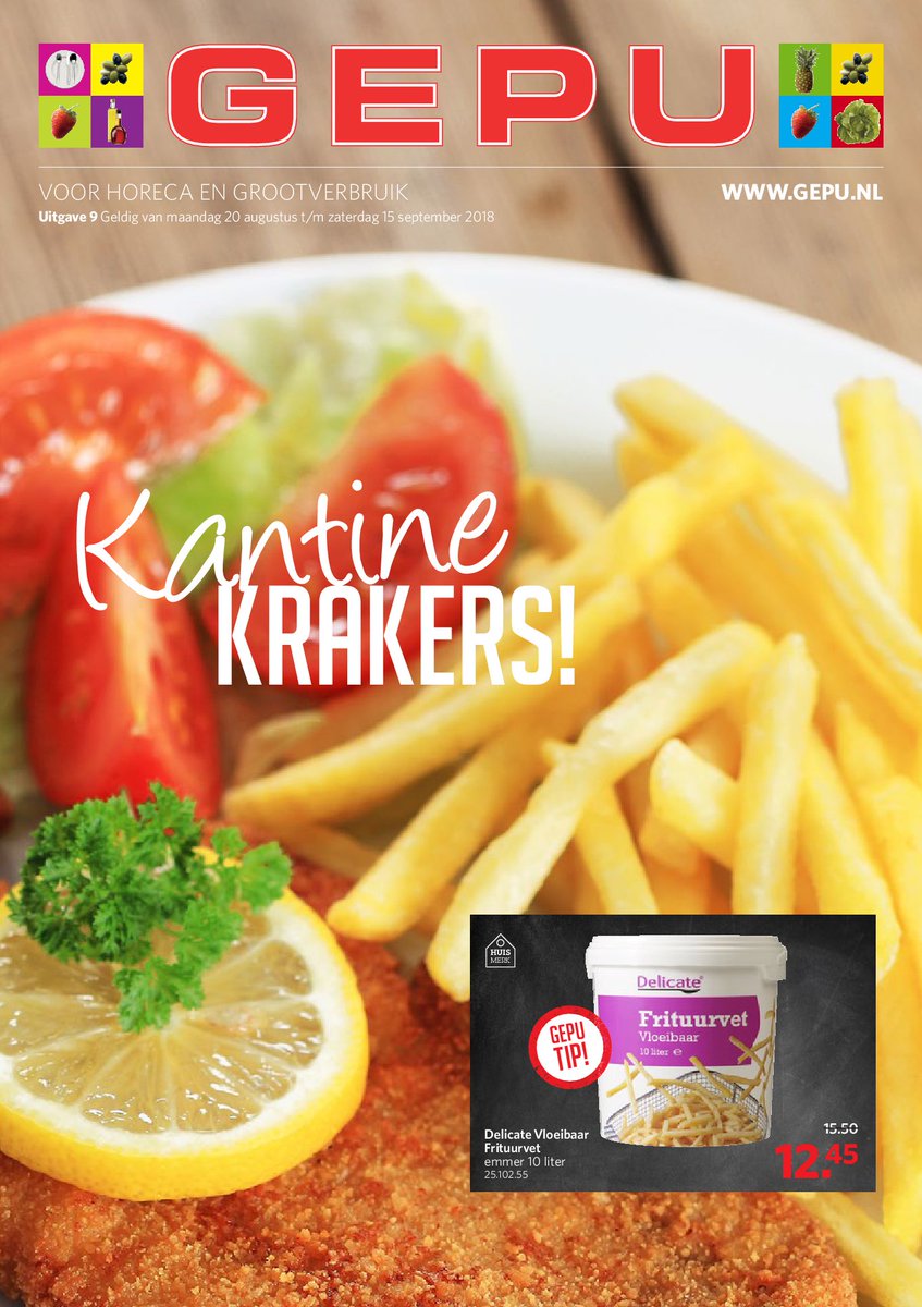 Kantine krakers bij GEPU! Bekijk nu #actiefolder 9 via deze link: bit.ly/2vHmPPD 

 #groothandel #Utrecht #prijsvoordeel #horeca