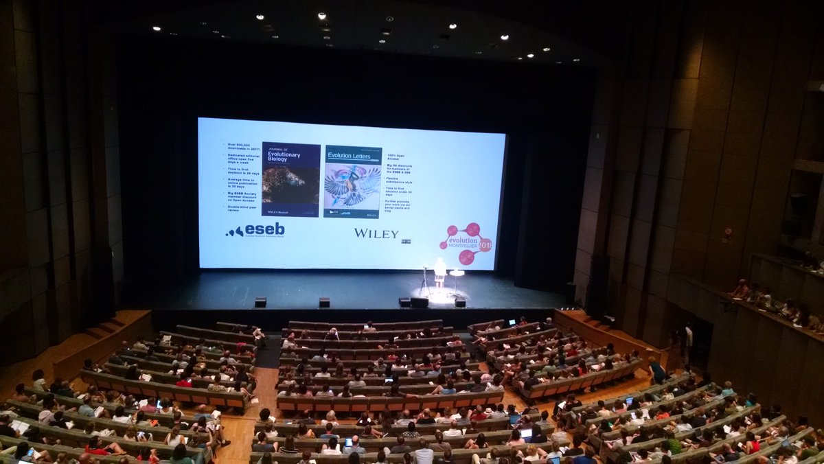 Here we go! This year's #ESEB2018  Congress in #Montpellier kicks off!