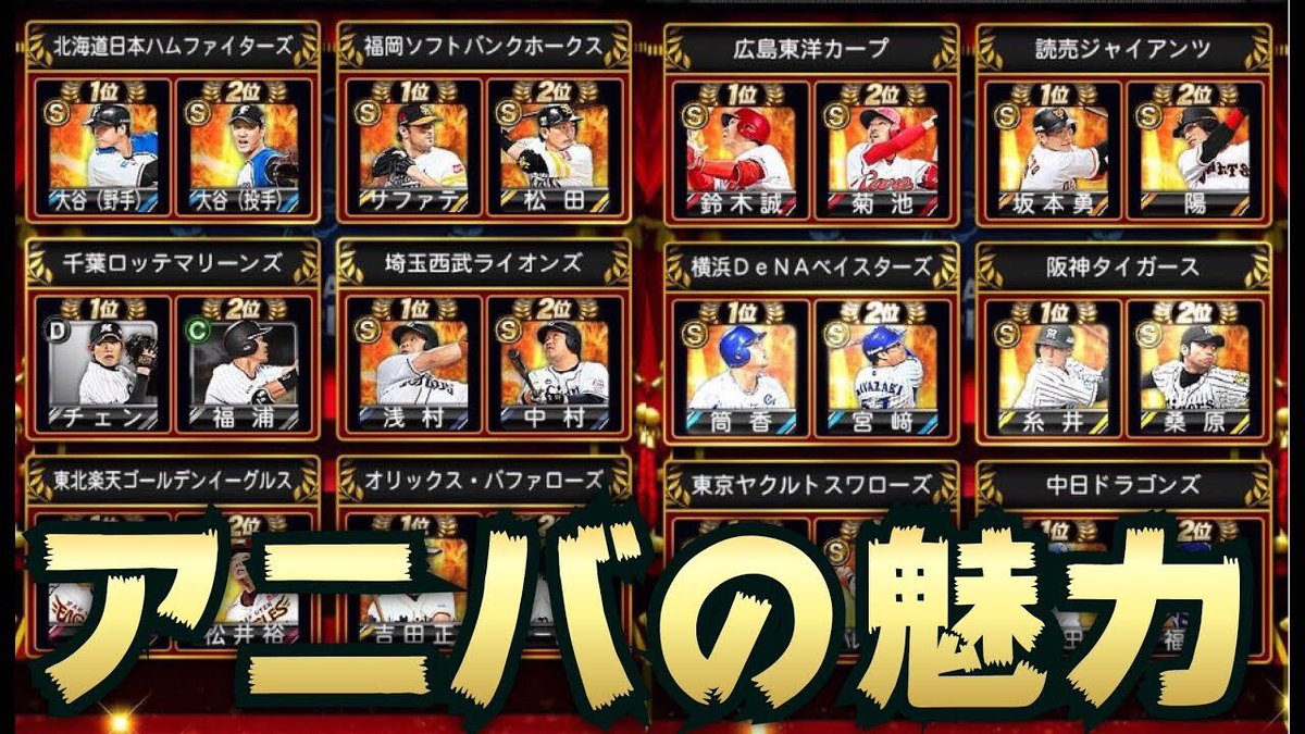 Clay C Pa Twitter 動画公開しました アニバに関しての全てです プロスピa アニバーサリーまでエナジーを貯める べき理由がわかる動画 昨年のデータから今年の流れを予想 プロ野球スピリッツa Clay 622 T Co 4u7cbmk9q2 Youtubeより プロスピa Clay C Pa Twitter 動画公開しました アニバに関しての全てです プロスピa アニバーサリーまでエナジーを貯める べき理由がわかる動画 昨年のデータから今年の流れを予想 プロ野球スピリッツa Clay 622 T Co 4u7cbmk9q2 Youtubeより プロスピa