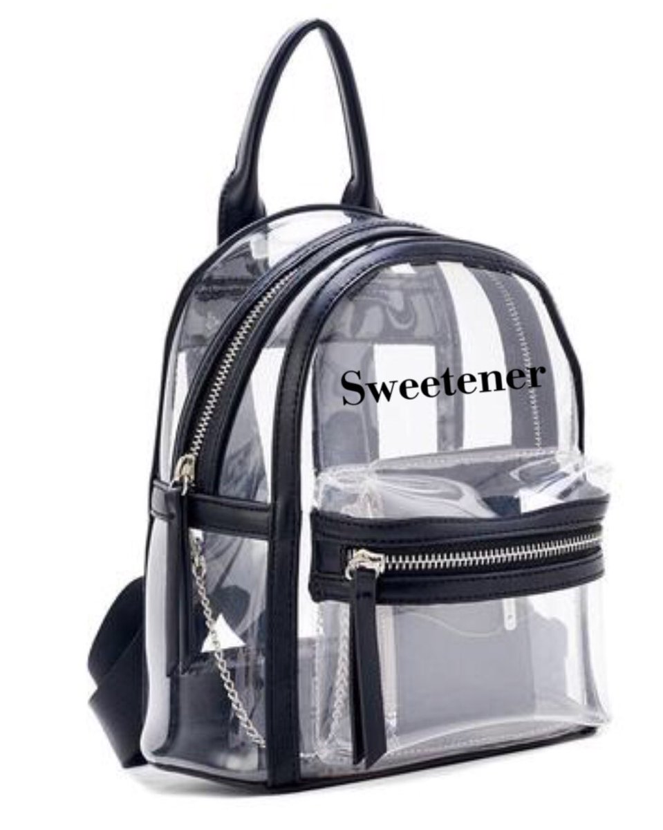 intalextual's tweet image. I just made this cute clear backpack and now I really wish it was real so I could bring it to tour and not have secuirty worry about what I’m carrying in ... @ArianaGrande plz make this a thing
