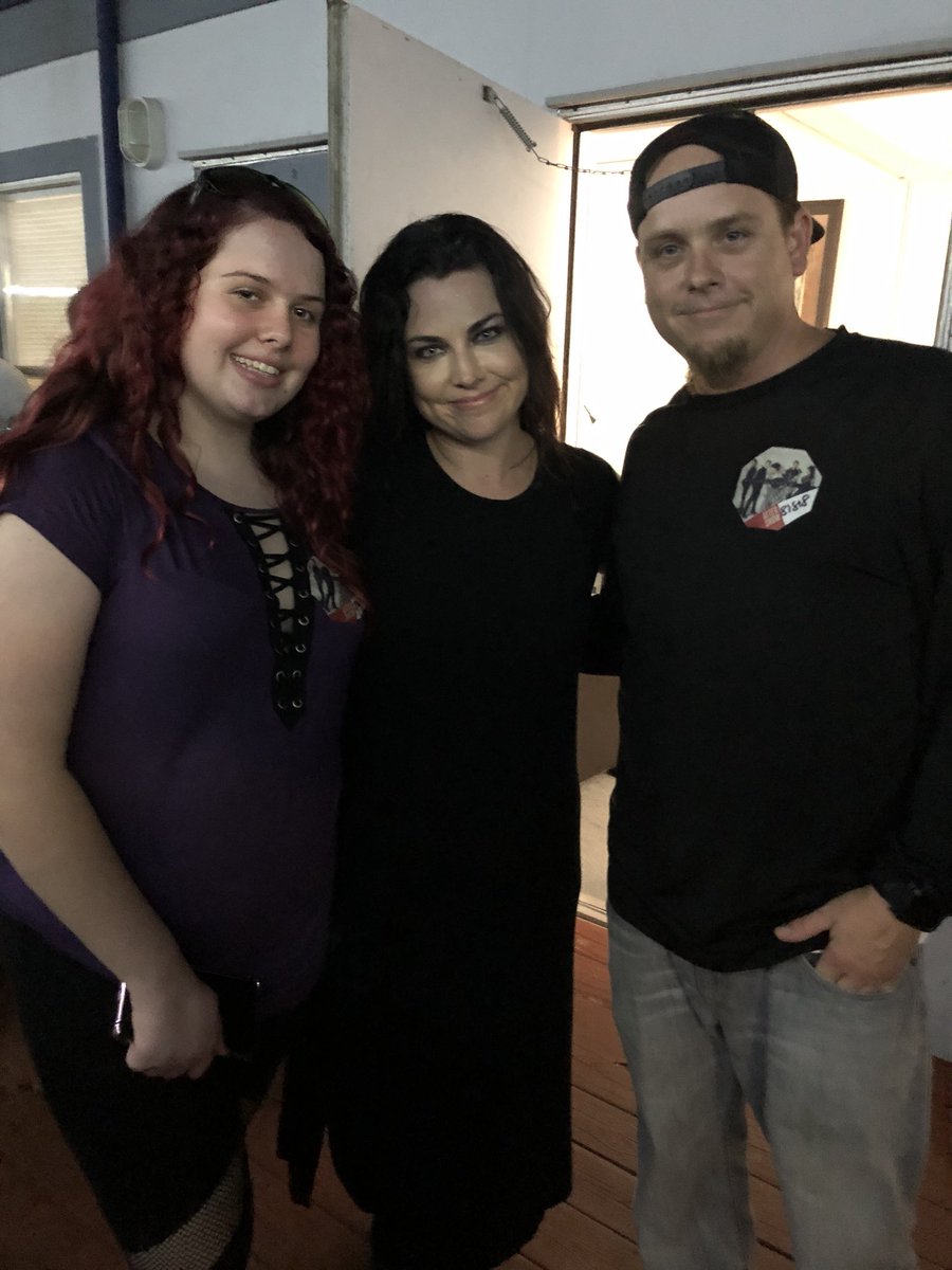 Had a blast with my daughter Kaylie and <a href="/AmyLeeEV/">Amy Lee</a>  So nice seeing you.