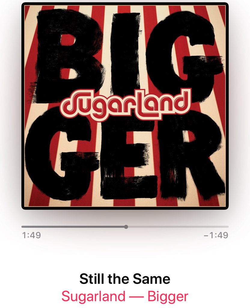 walloyd's tweet image. Sunday morning chilling listening to @Sugarlandmusic #SundayWin