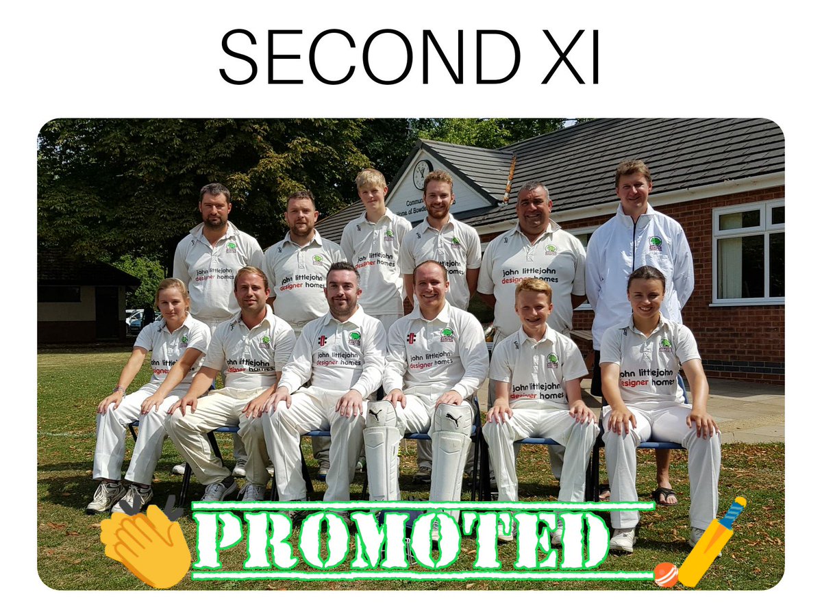 Congratulations to our Second XI achieving promotion to Division 7! 
Massive achievement!!
Next step is to win the league!!
#13winsinarow
#promoted #Cricket #Massive