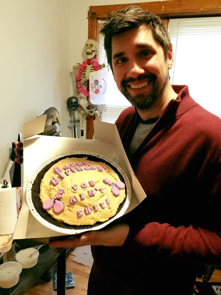 YeahButStillPod's tweet photo. @stevieDisme - We love you and we'll miss you, you sassy bitch. Rest in peace, my friend. https://t.co/l3dP27Lw3I