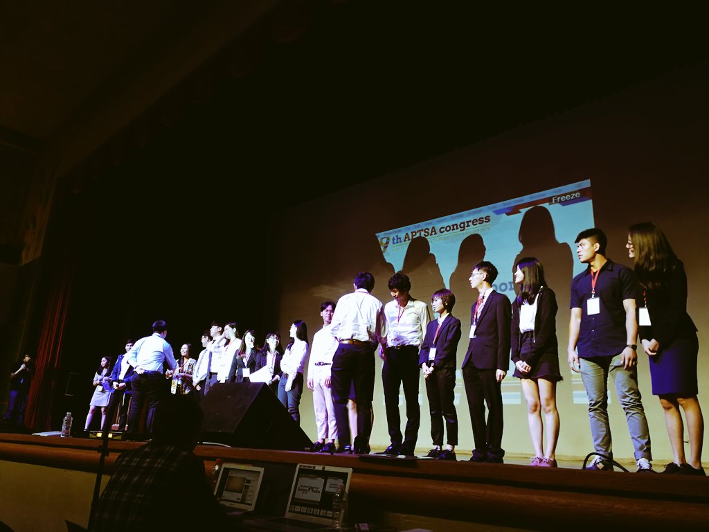 APTSA_EC's tweet photo. NOW HAPPENING:

Our country presenters are being awarded their certificates! Thank you so much for all your hard work. We definitely learned a lot!

#9thAPTSA https://t.co/aKMDuVi3Mo