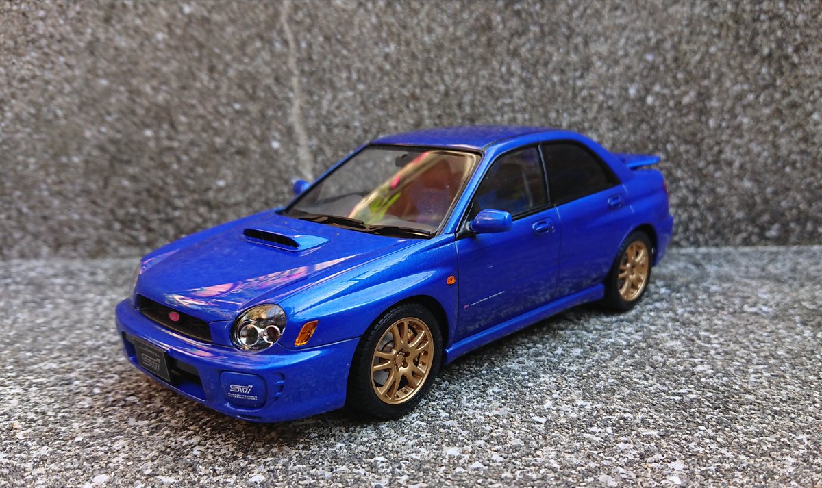 みかん丸 ひまわり会 タミヤ 1 24 スバル インプレッサ Wrx Sti 完成です カッコいいな タミヤ インプレッサ Sti プラモデル みかん丸 ひまわり会 タミヤ 1 24 スバル インプレッサ Wrx Sti 完成です カッコいいな タミヤ インプレッサ Sti プラモデル