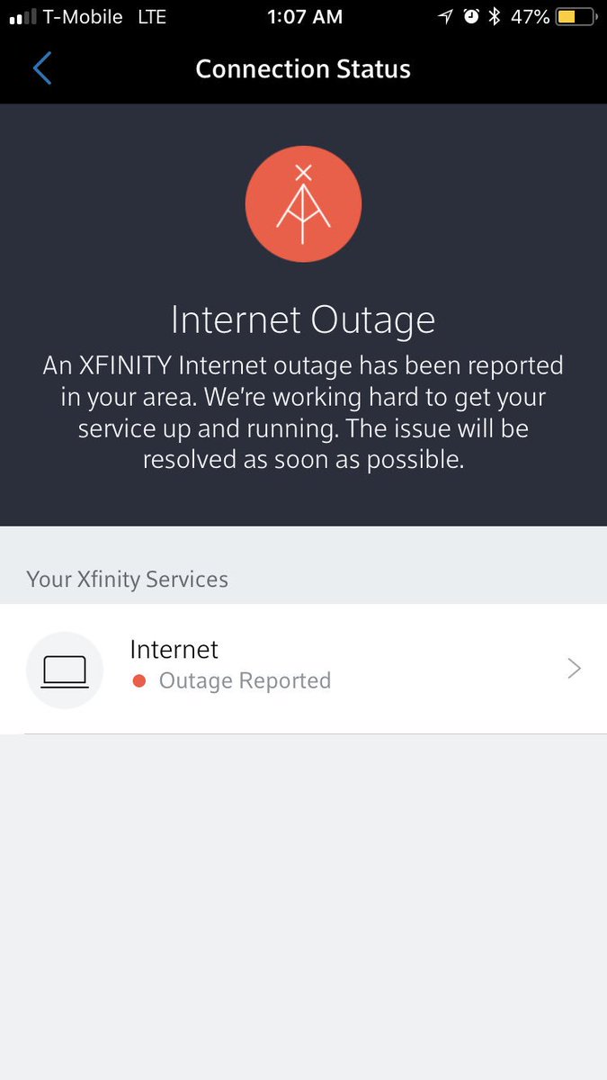 spazzmantha33's tweet image. @Xfinity nice you have liars working for you. Haven’t really had internet in a week and half because of “outages” #fixyourservice