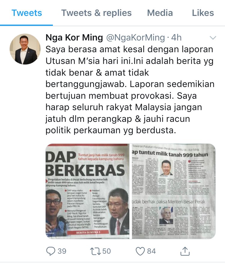 Yang Brohormat on Twitter: "Peliklah Nga Kor Ming ni ...