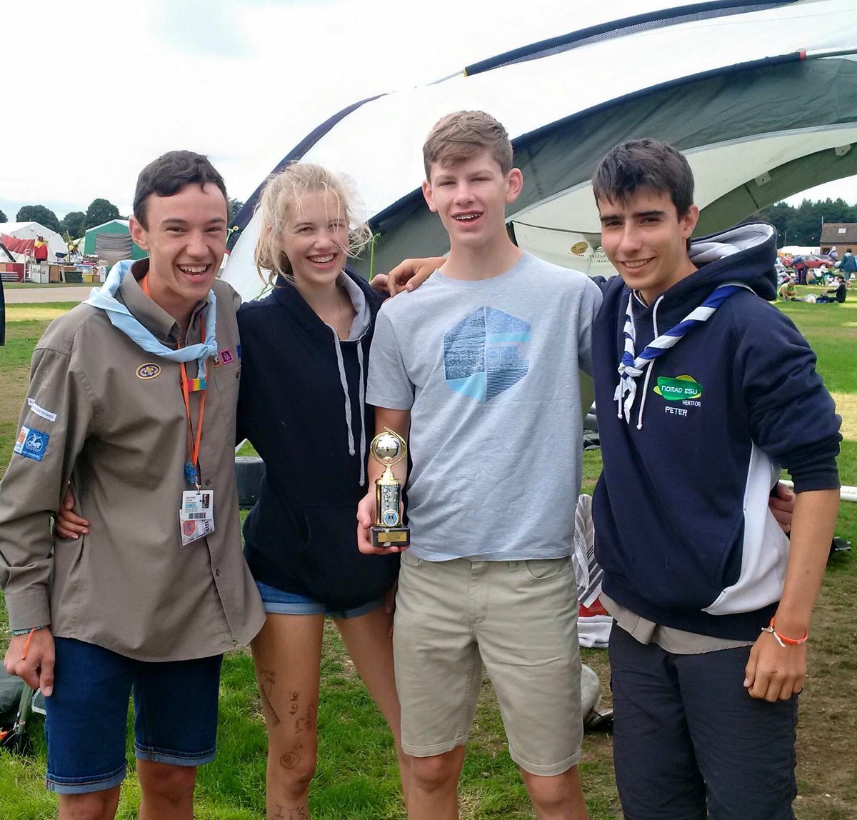 istari_esu's tweet photo. Well that’s it! @NORJAM2018 #norjam2018 you’ve been a Blast! Loved all of it and we’ve had a fab time! @thisisjamfm @burrelm @guidingnorfolk @norfolkscouts @TimothyKidd @scoutadelic @UKScouting Same time in a few years? https://t.co/d4QWx1hhO1