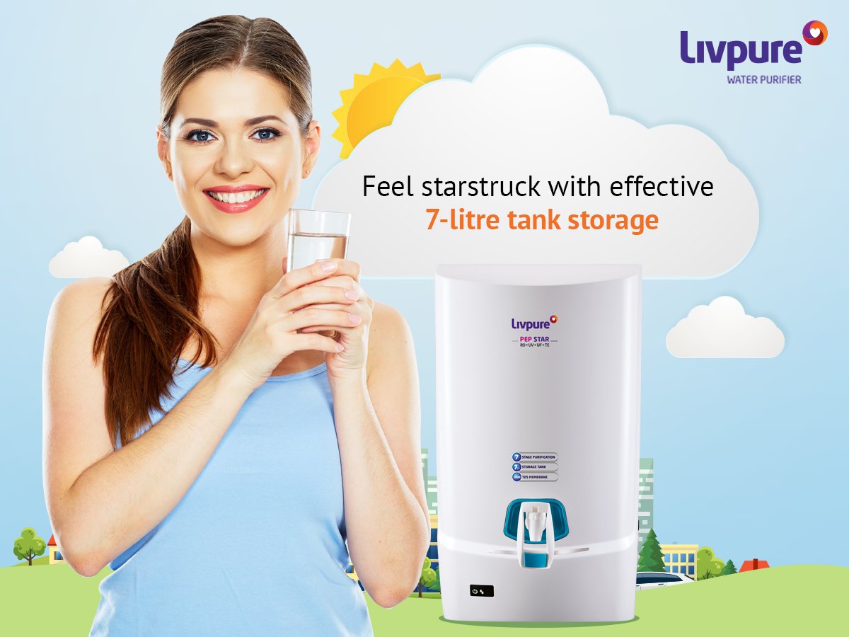 Livpure_India's tweet photo. Pep Star is the awesome solution to impure water loaded with a diligent taste enhancer, wall mount installation and power indicators.
Book a free demo: https://t.co/ngMEMqtYJn
#PepStar #WaterPurifier #Livpure #TheLivpureLife https://t.co/Mjv6N0gFhh