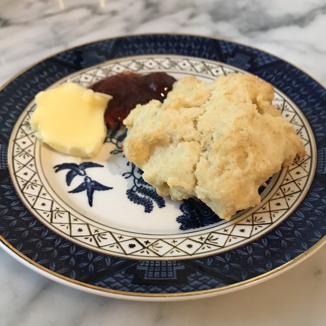 Grandmama’s drop biscuits ✅
.
Grandmama’s WWII china ✅
.
.
On the days I really miss her, I find a way to remember her. And I know she’s smiling this morning. Especially when her great granddaughters, Miss M &amp; Sweet C, asked for seconds. Because I know I always did🙋🏻‍♀️