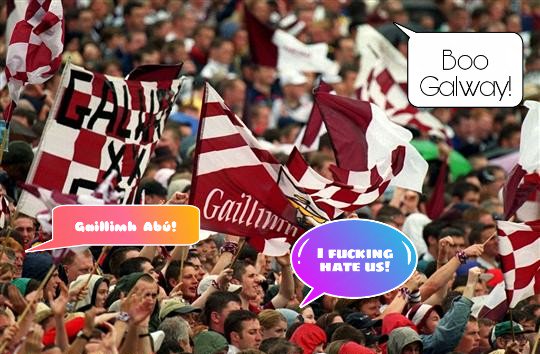 GAAConspiracies's tweet photo. Poll shows Galway fans hate themselves more than other counties.
#Connemara #City #East #Limerick
#Hurling #GAA https://t.co/wZdhXrVkZN