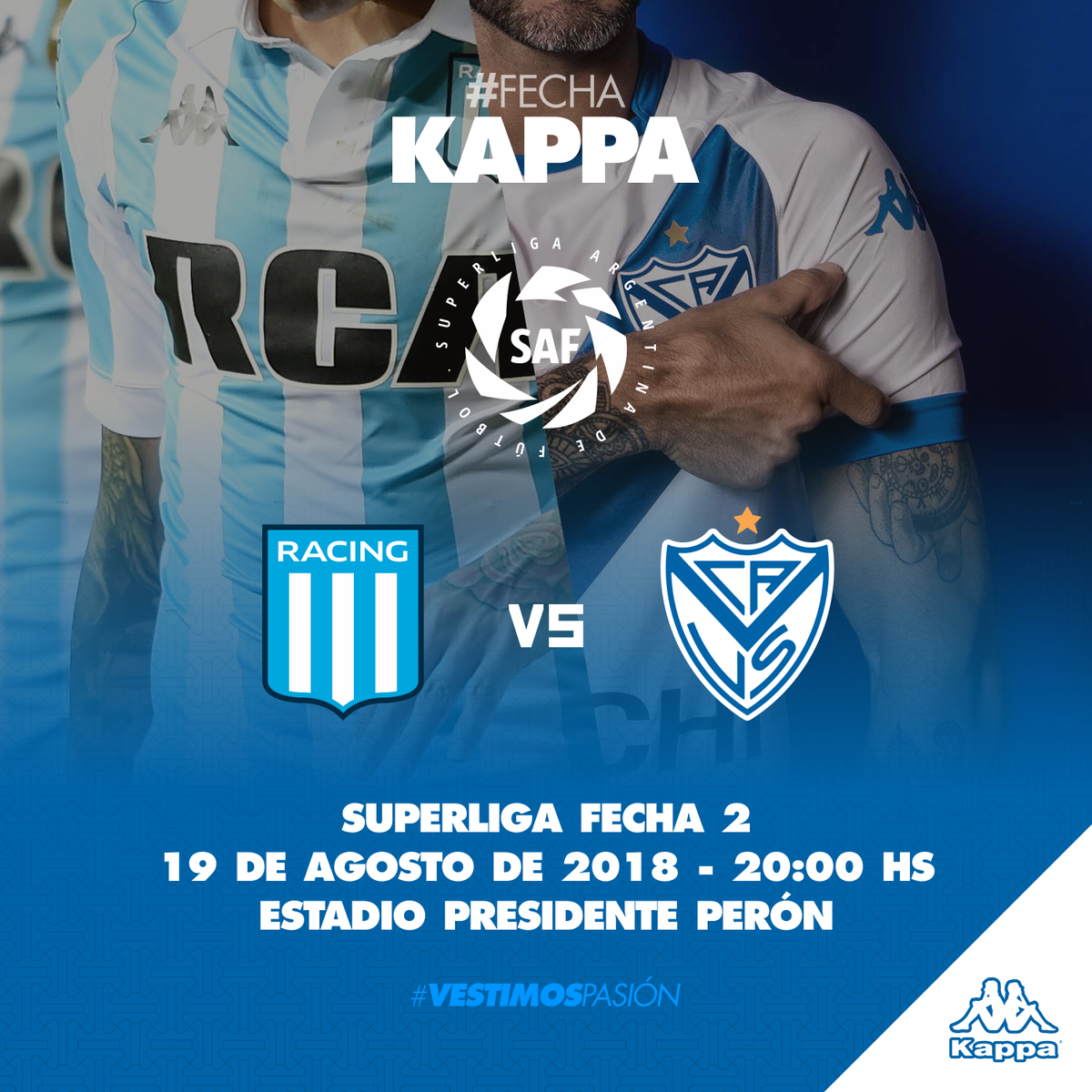 Hoy se juega la #FechaKappa y sorteamos una camiseta del equipo que gane! Para participar seguí las cuentas de <a href="/Kappa_Argentina/">Kappa Argentina</a> en Twitter y Kappasport_ar en Instagram, compartí esta publicación, y listo! Tienen tiempo hasta el viernes!