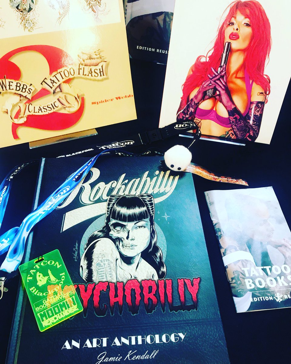 GazelleBooks's tweet photo. Final day at @tatconblackpool so your last chance to take advantage of our amazing deals! It’s a rainy day in Blackpool so why not come down and say hello! #tatcon #blackpool #tattoos #tats #tattoobooks https://t.co/vMjKumDa9i
