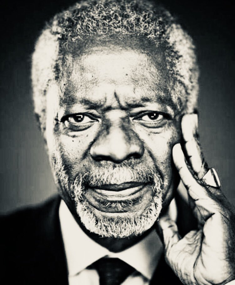 #RIPKofiAnnan. Your dedication to #Africa and commitment to #peace will continue to live on and inspire.