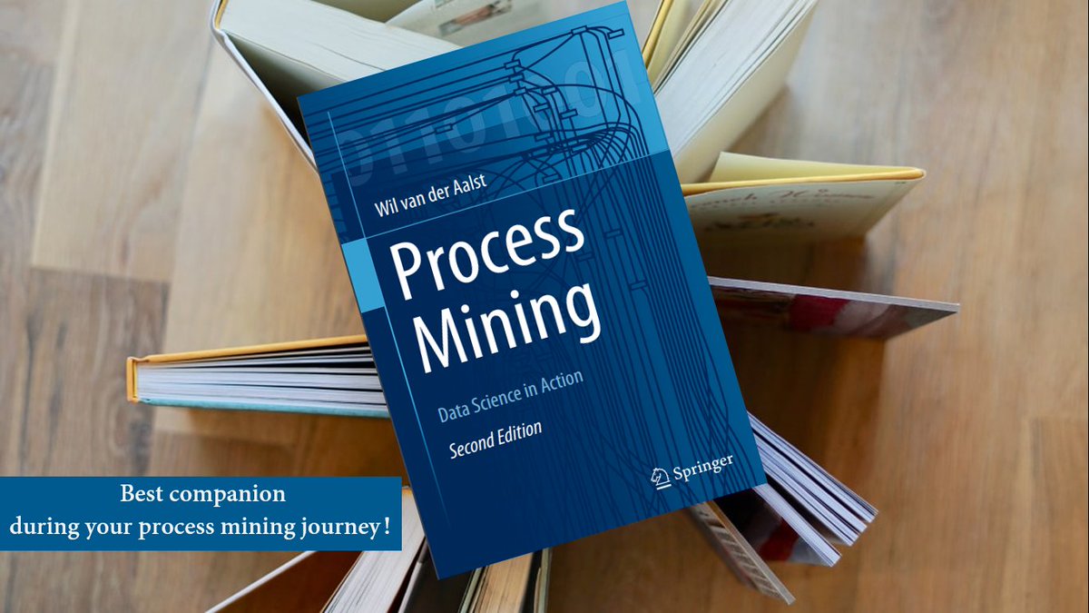 MiningProcess's tweet image. Important notice for MOOC's participants:
Benefit a significant discount for purchasing the outstanding Process Mining book, if you successfully finish your course:
springer.com/gp/book/978366…
#PADS_RWTH #TUEindhoven #ProcessMining #DataScience #wilvanderaalst #MOOC