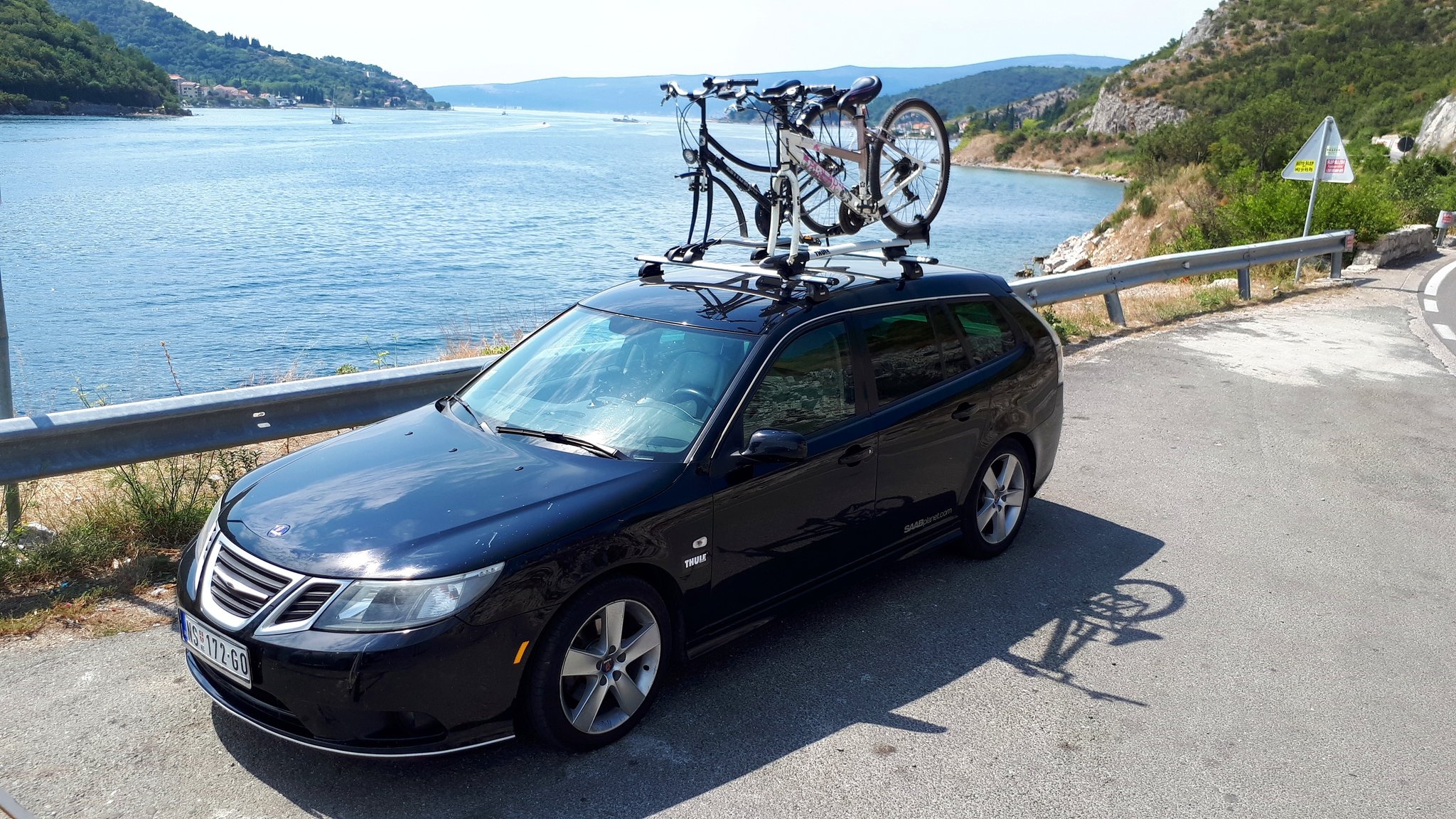 Saab bike rack sale
