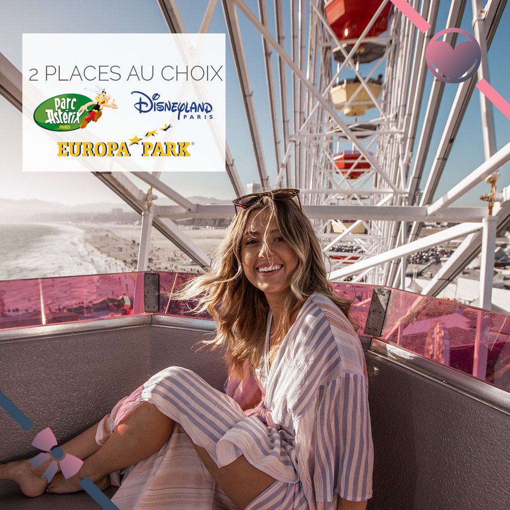 Concours de DINGUE! 💕 A gagner : 2 places pour le parc d'attraction de votre choix où vous voulez en EUROPE ! (Disneyland, Europapark, Port Aventura, Efteling,  ...)  Pour gagner, #RT + #Follow @hivency Tirage au sort 27 juillet 17h ! #concours #giveaway #parcattraction