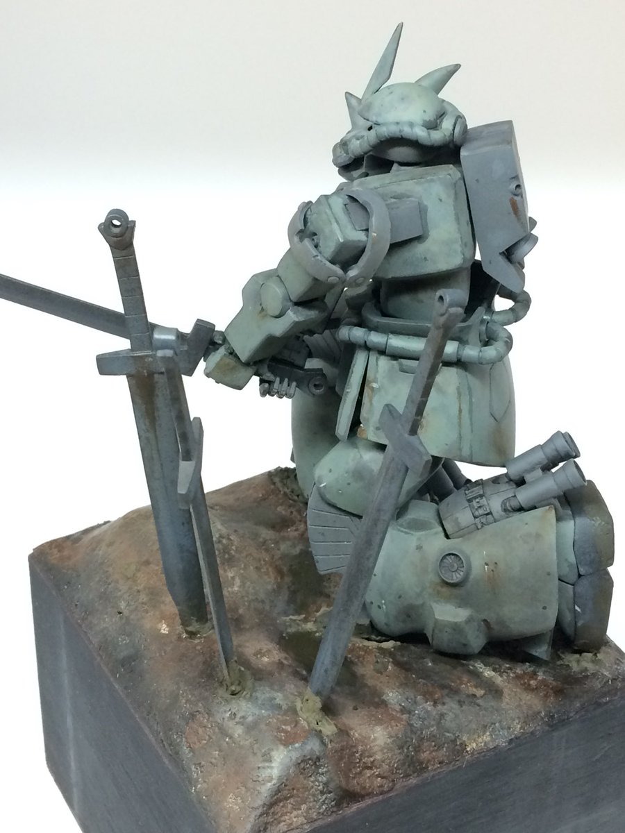 タイトル「臨戦態勢 」完成です。 近藤和久先生の漫画バニシングマシン