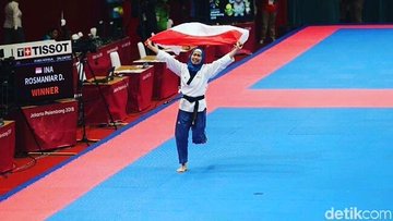 pandumu_'s tweet photo. Memang sangat membanggakan jika sanggup menggondol emas, tapi ini lebih dari sekadar itu.

Pertama kali dalam sejarah Indonesia medali emas di bidang Taekwondo! Terimakasih, Defia!!! https://t.co/C6THgeDMLA