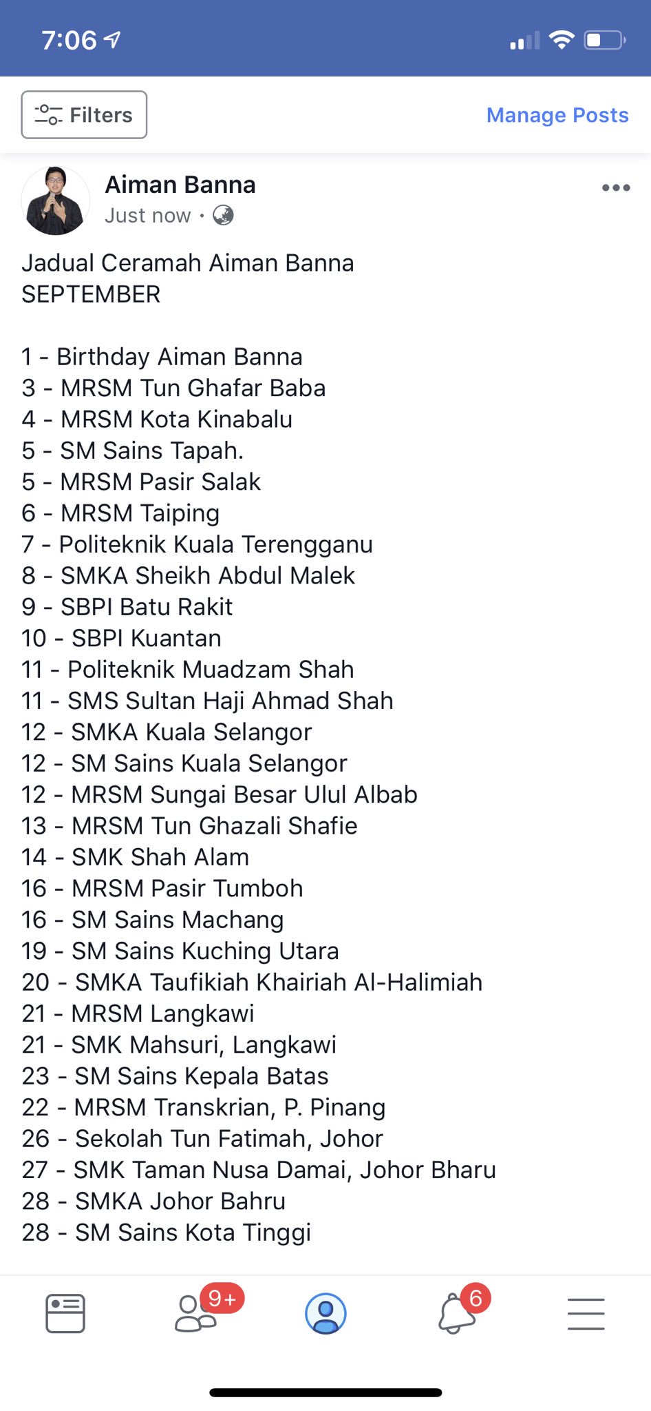 تويتر Abu Harith Aiman على تويتر Tour Ceramah Aiman Banna Inshaallah Ada Berbelas Belas Lagi Slot Ceramah Aiman Banna Untuk September Ni Target Saya Ada 40 Slot Maximum Untuk Bulan September So