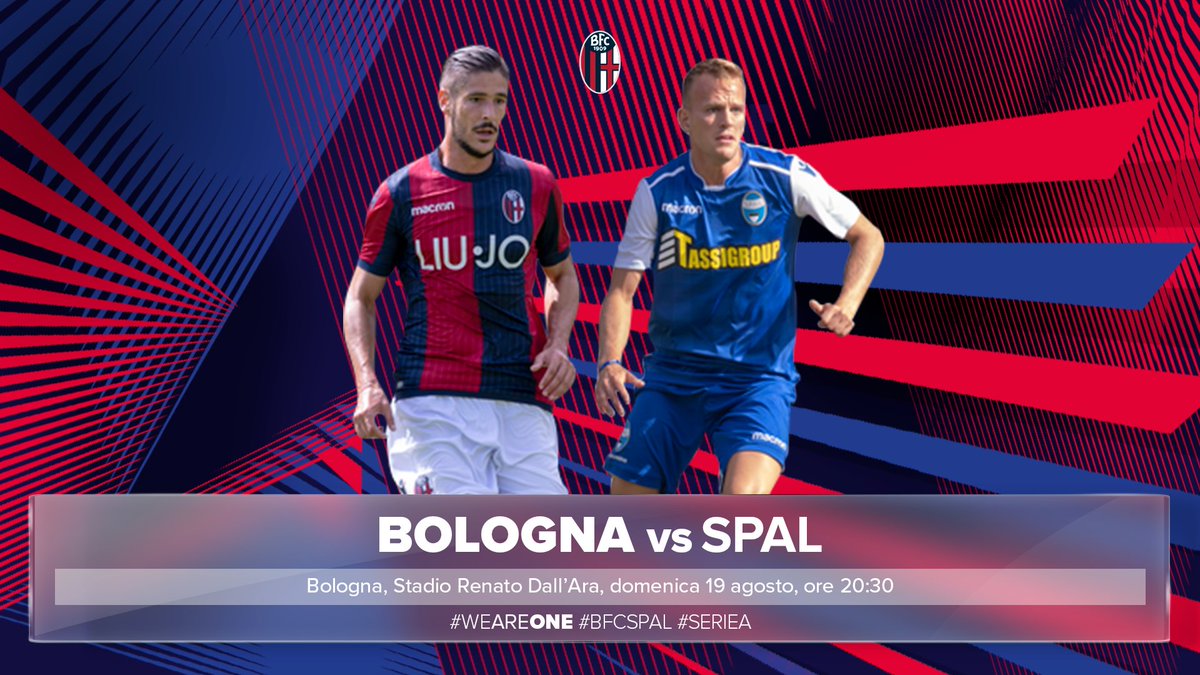 Si comincia ❤️💙
⚽️ #BolognaSpal
⌚️ 20:30
🏟 Stadio Dall'Ara
#WeAreOne 🔴🔵