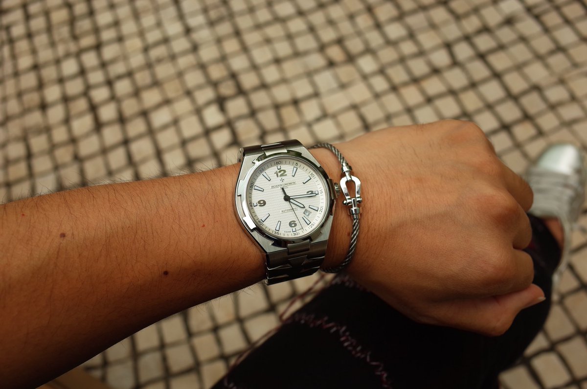 _raikun's tweet photo. 久々のマイウォッチをリストショット
#vacheronconstantin #vacheronconstantinoverseas
#fred #fredforce10 https://t.co/OmYdNE7fO5